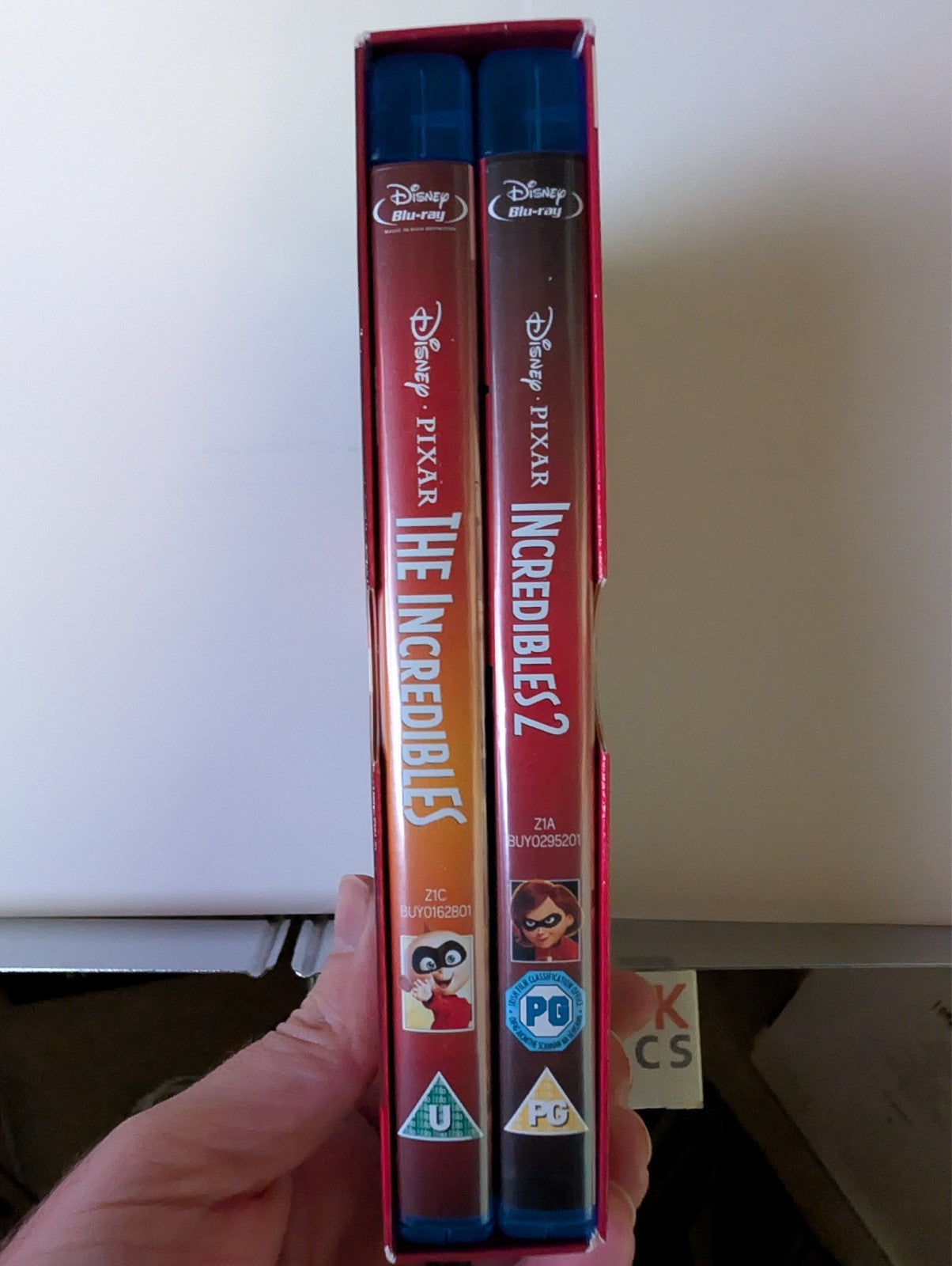 The Incredibles / Incredibles 2, 2 Movie Collection (Blu-Ray REGION FREE) -JD