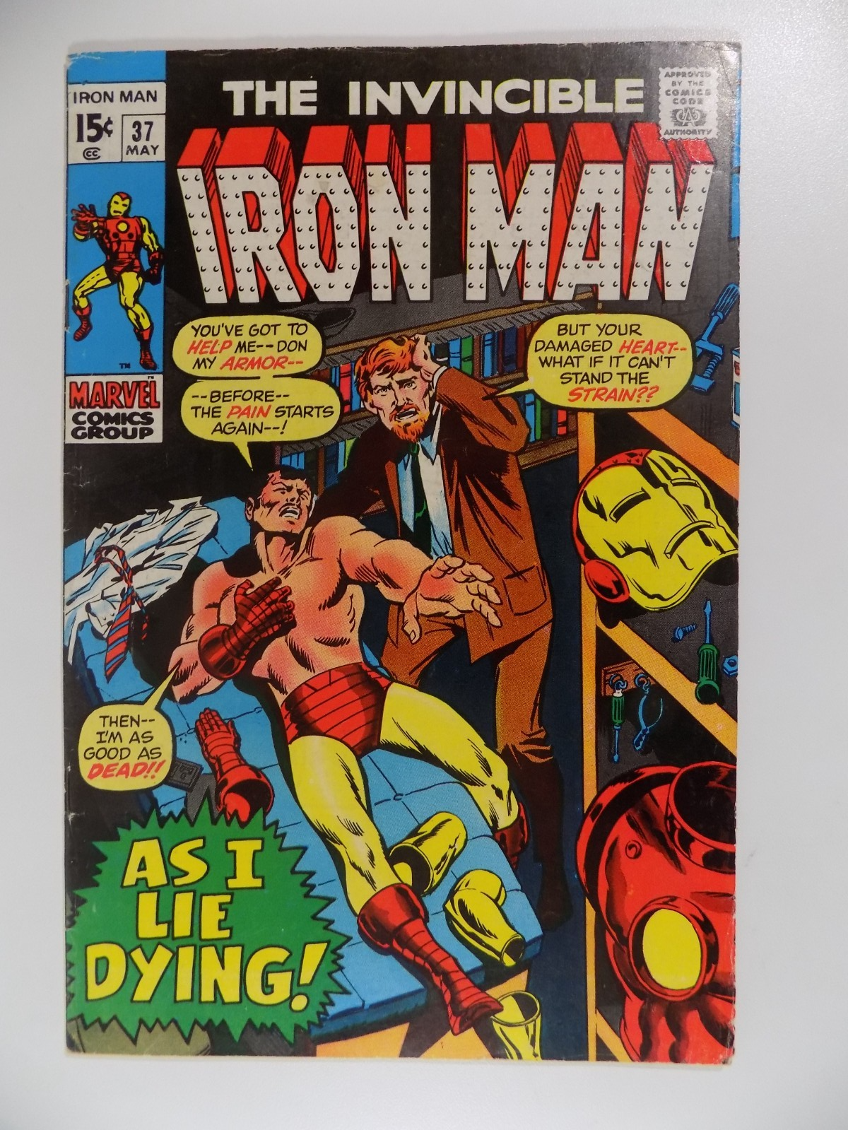 Iron Man #37 Marvel Comic May 1971 Fine/Very Fine