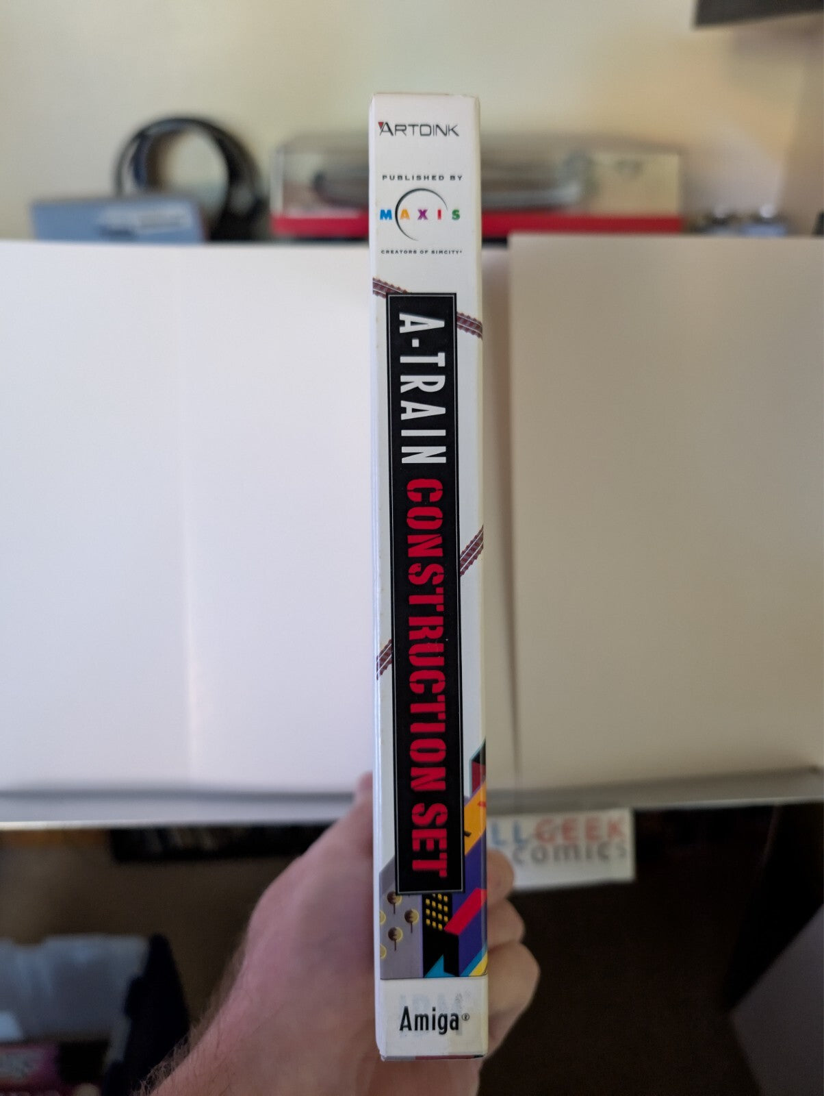 A-Train Construction Set (Amiga 3.5") Complete Big Box -JD