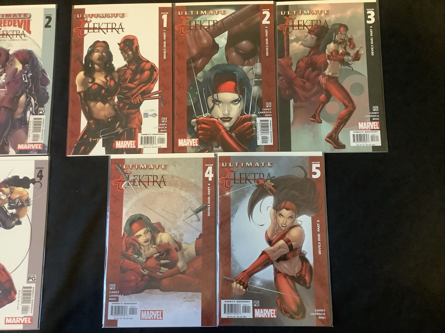 Ultimate Elektra Bundle: Daredevil & Elektra #1-4, Ultimate Elektra #1-5, Marvel