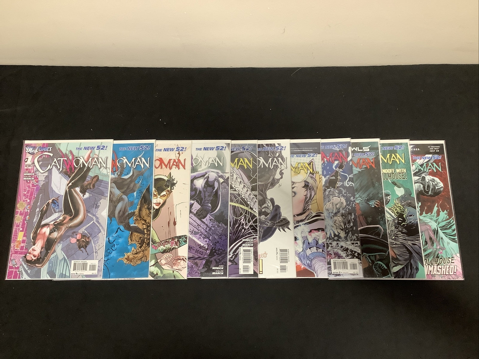 Catwoman #1-11 comic lot (New 52 2011)  Judd Winick Guillem March