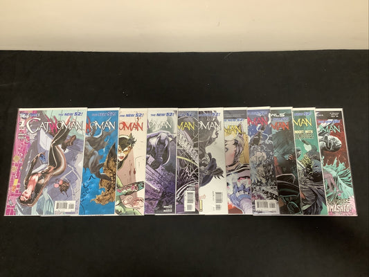 Catwoman #1-11 comic lot (New 52 2011)  Judd Winick Guillem March
