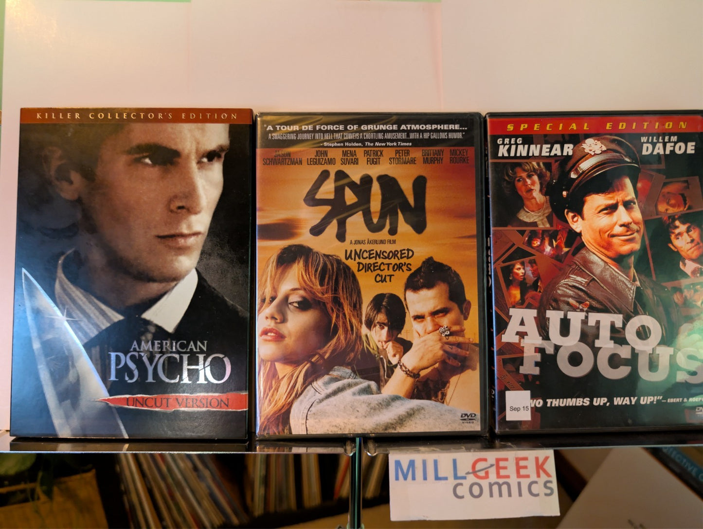American Psycho / Spun / Auto Focus, 3 Movie Set (DVD) -JD