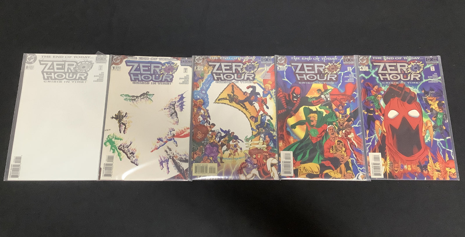 Zero Hour: Crisis in Time #0-4, 1994 Complete Series, 1st Jack Knight(Starman)