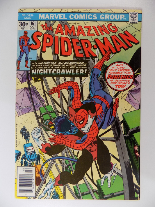 Amazing Spider-Man #161 Marvel Comic October 1976 Fine/Very Fine