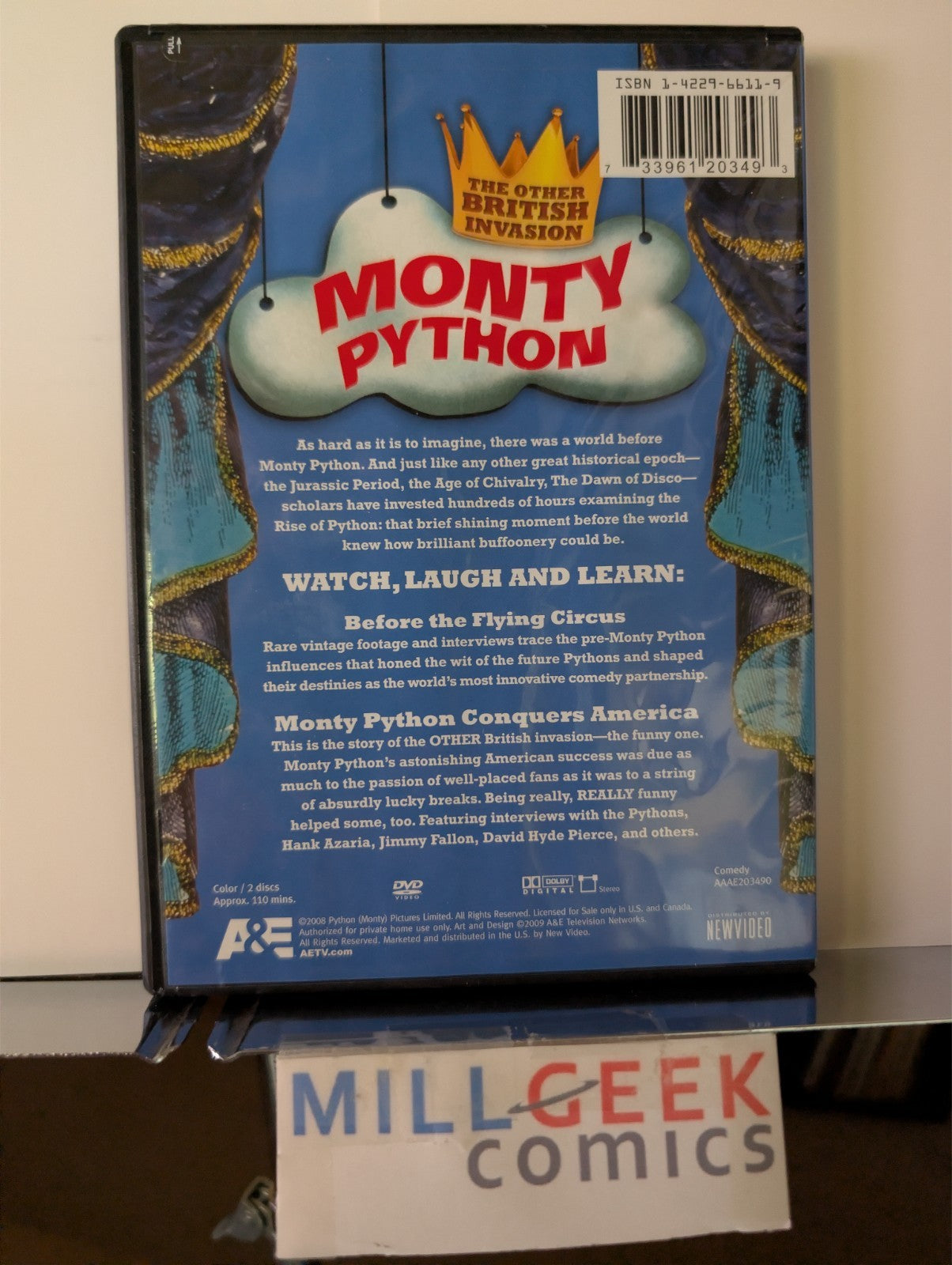 Monty Python lot of 4 Special Movies, John Cleese, Eric Idle (DVD) -JD