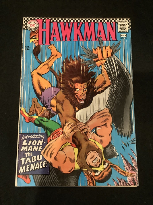 Hawkman #20 (DC Comics June-July 1967) F+ (6.5) Gardner Fox, Murphy Anderson