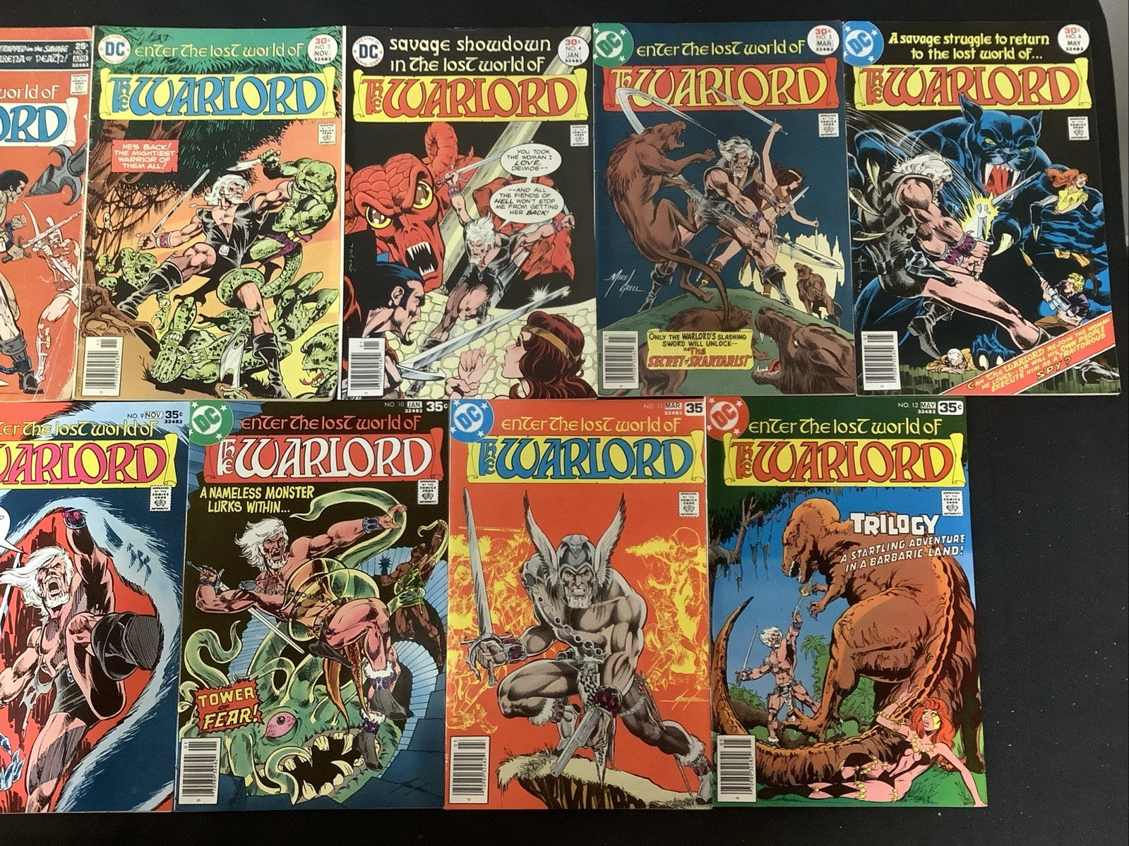 Warlord #1-86 + Annuals #1-4 & 1st Issue Special #8, 1st App Warlord, See Pics