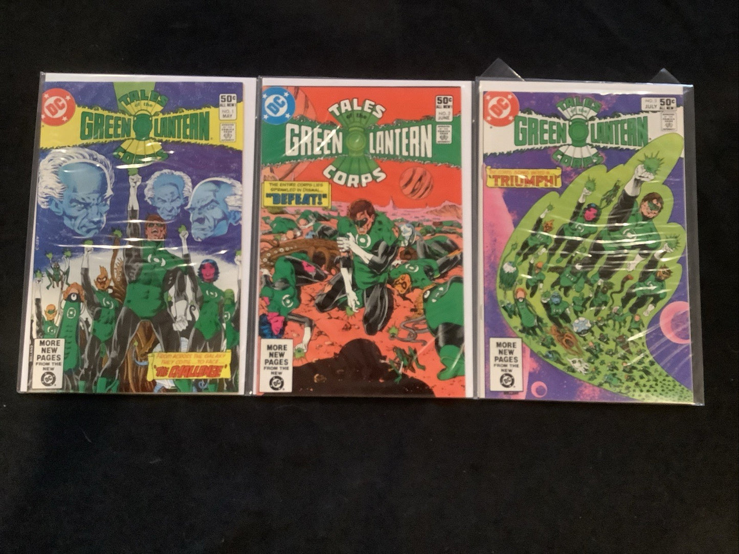 Tales of the Green Lantern Corps #1-3 Complete Comic Set, DC Comics, 1st Nekron