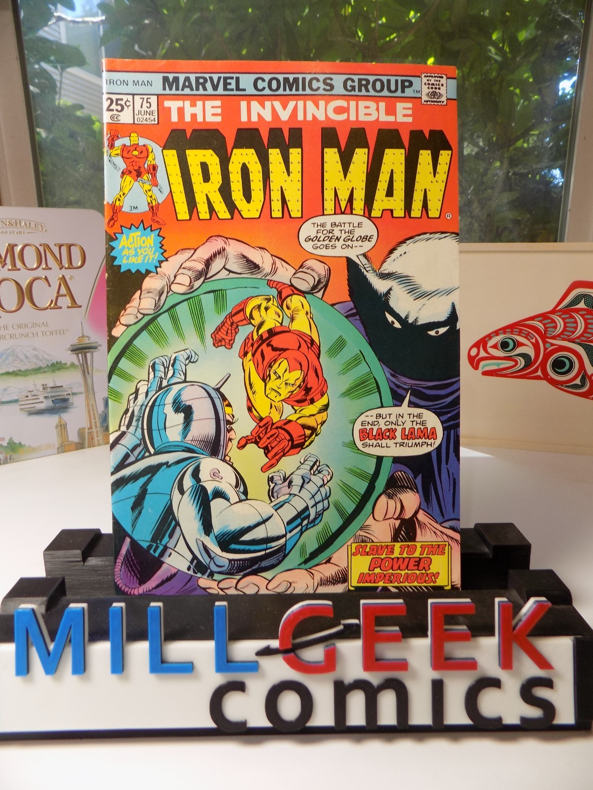 Iron Man #75 Marvel Comic June 1975 Very Fine/Near Mint