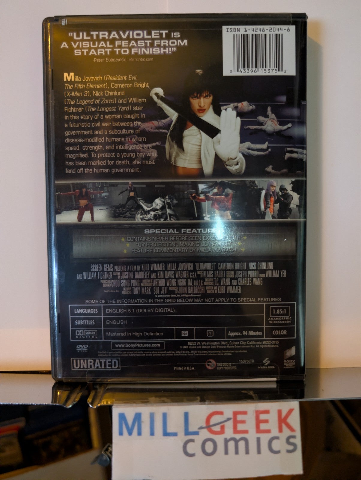 Sin City / UltraViolet / Hancock, 3 Action Movie Set (DVD) -JD
