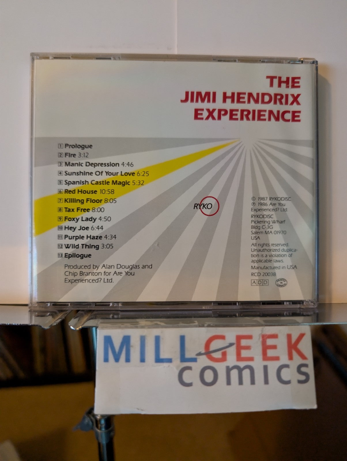 Jimi Hendrix 4 CD lot (Winterland, Cornerstones, Isle of Wight, Last Exp.) -JD
