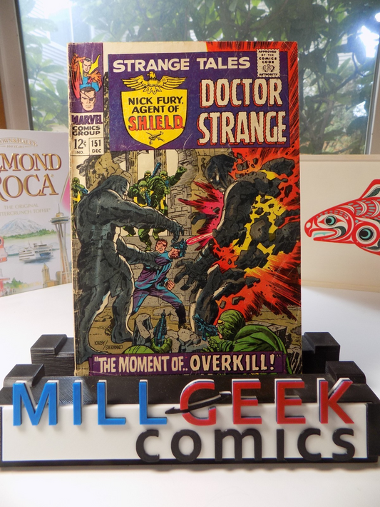 Strange Tales #151 Marvel Comic December 1966 Very Good