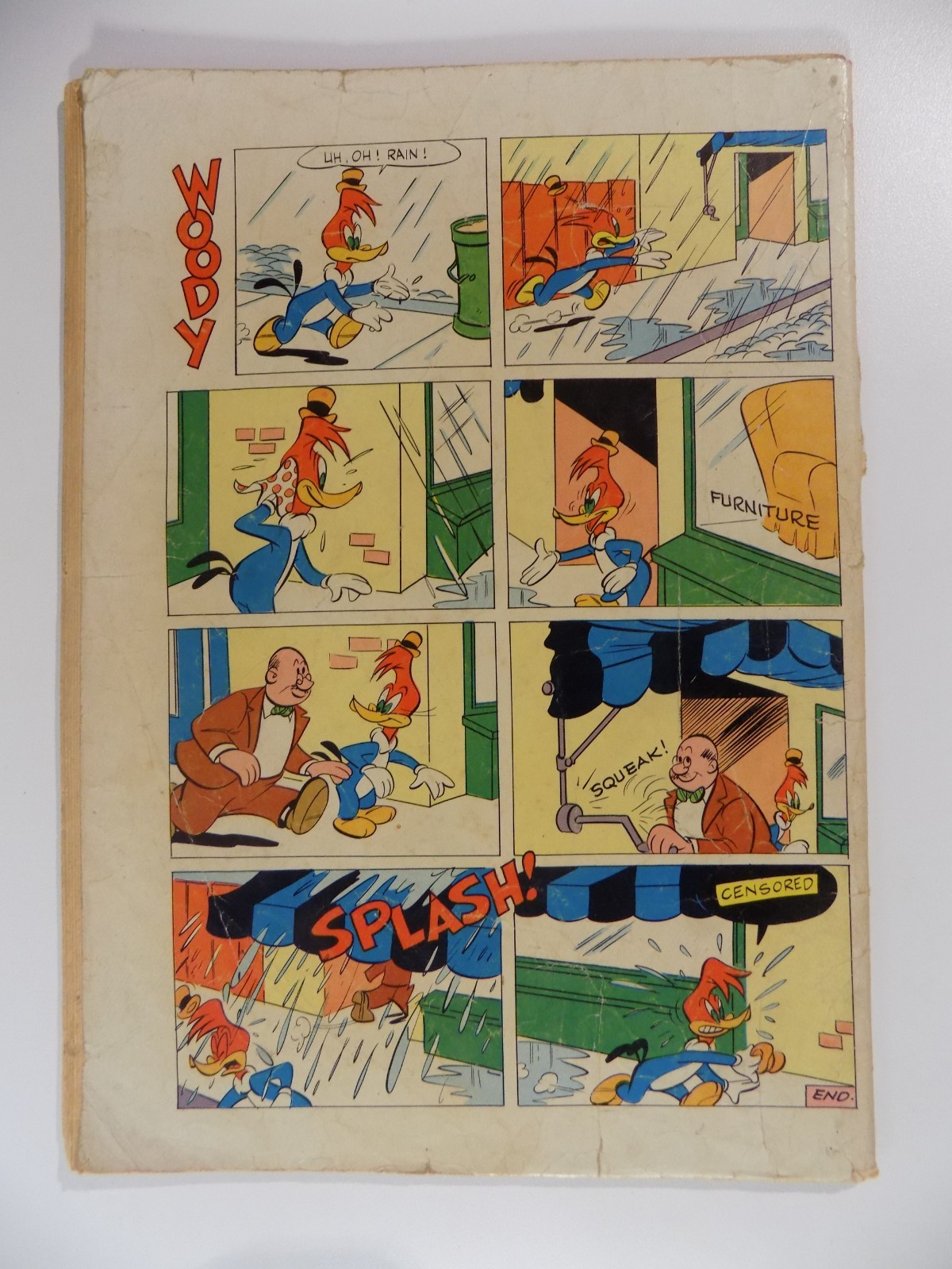 Four-Color #288 Woody Woodpecker Dell Comic 1950 Very Good