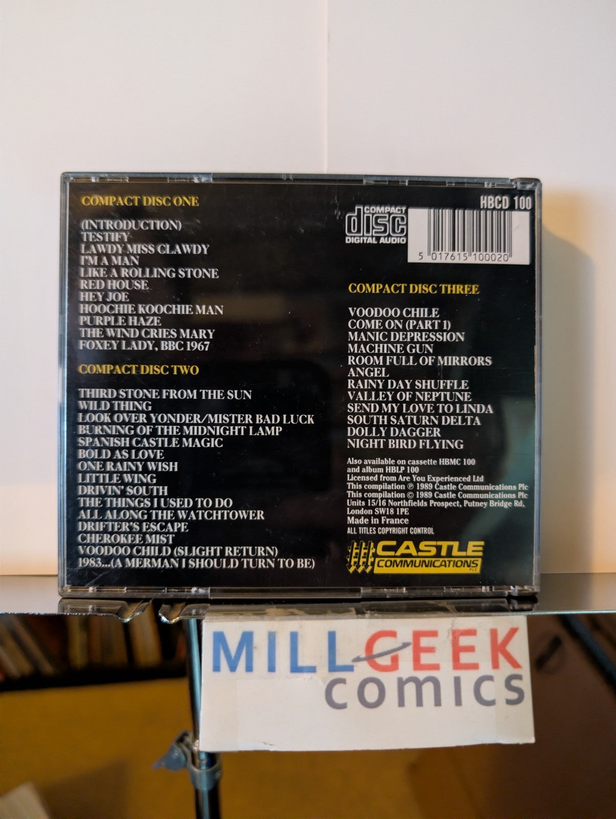 Jimi Hendrix - Live & Unreleased The Radio Show, Like New -JD