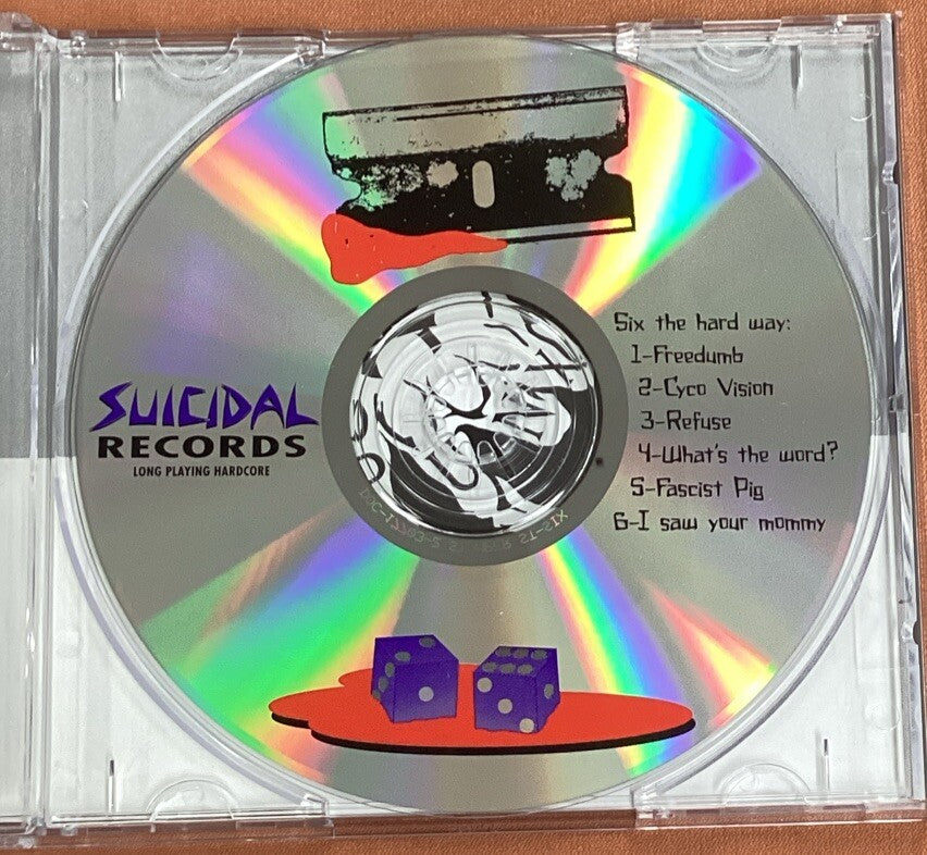 Suicidal Tendencies, Six The Hard Way (CD, 1998, Like New) -JD