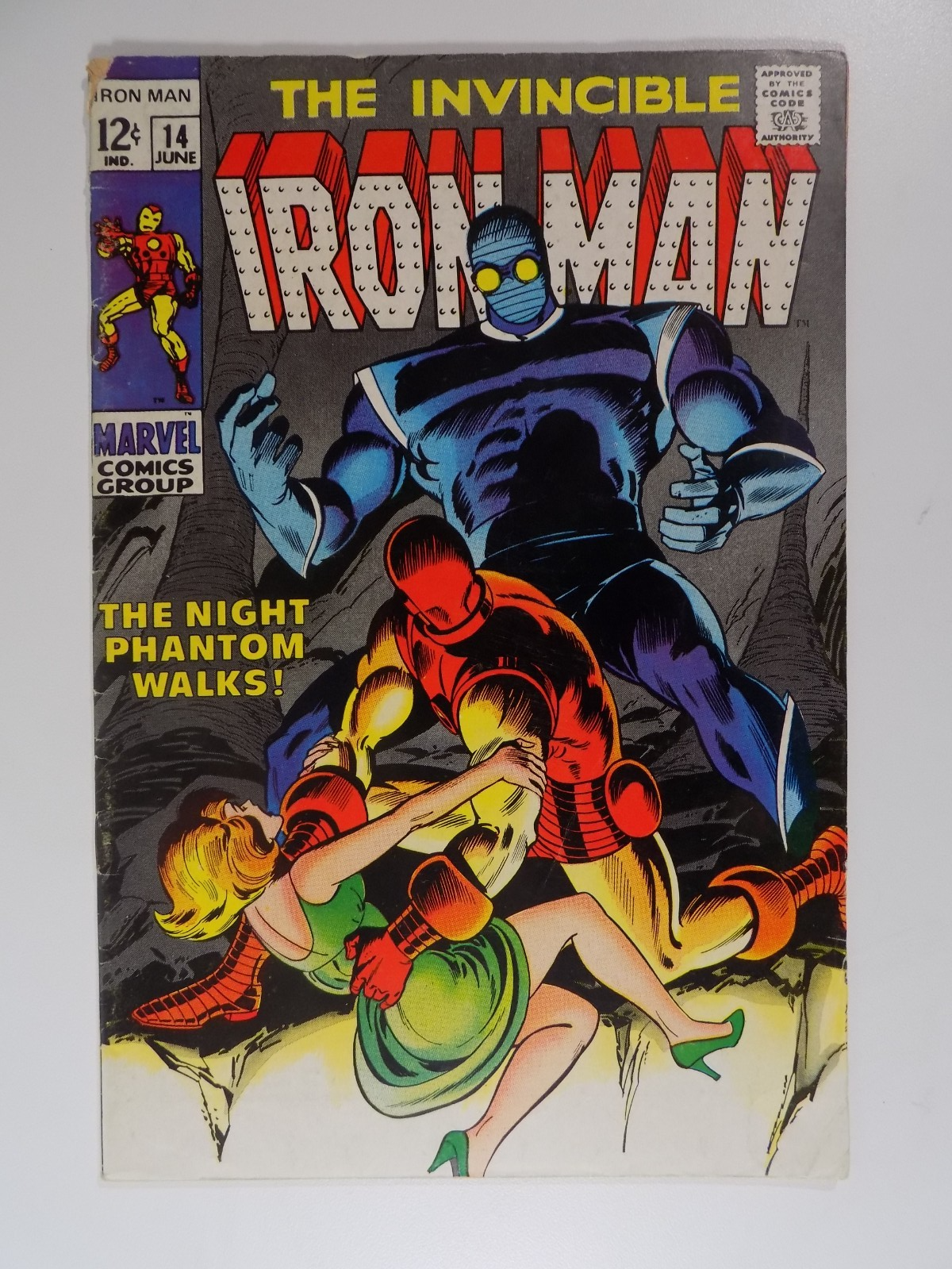 Iron Man #14 Marvel Comic June 1969 Fine-