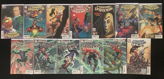 Amazing Spider-Man #7-19 Comic Lot, Marvel Comics, 1st App Hallows Eve, 2022