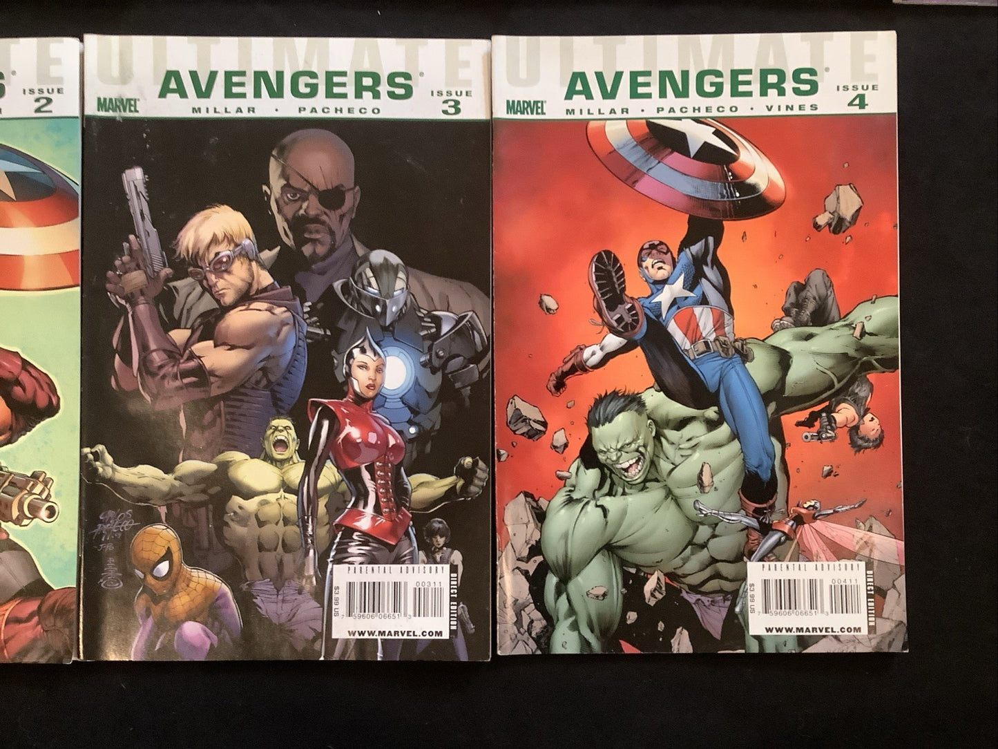 Ultimate Marvel Bundle: Avengers (vol.2)  #1-4, Spider-Man (vol.2) #1-7, Bendis