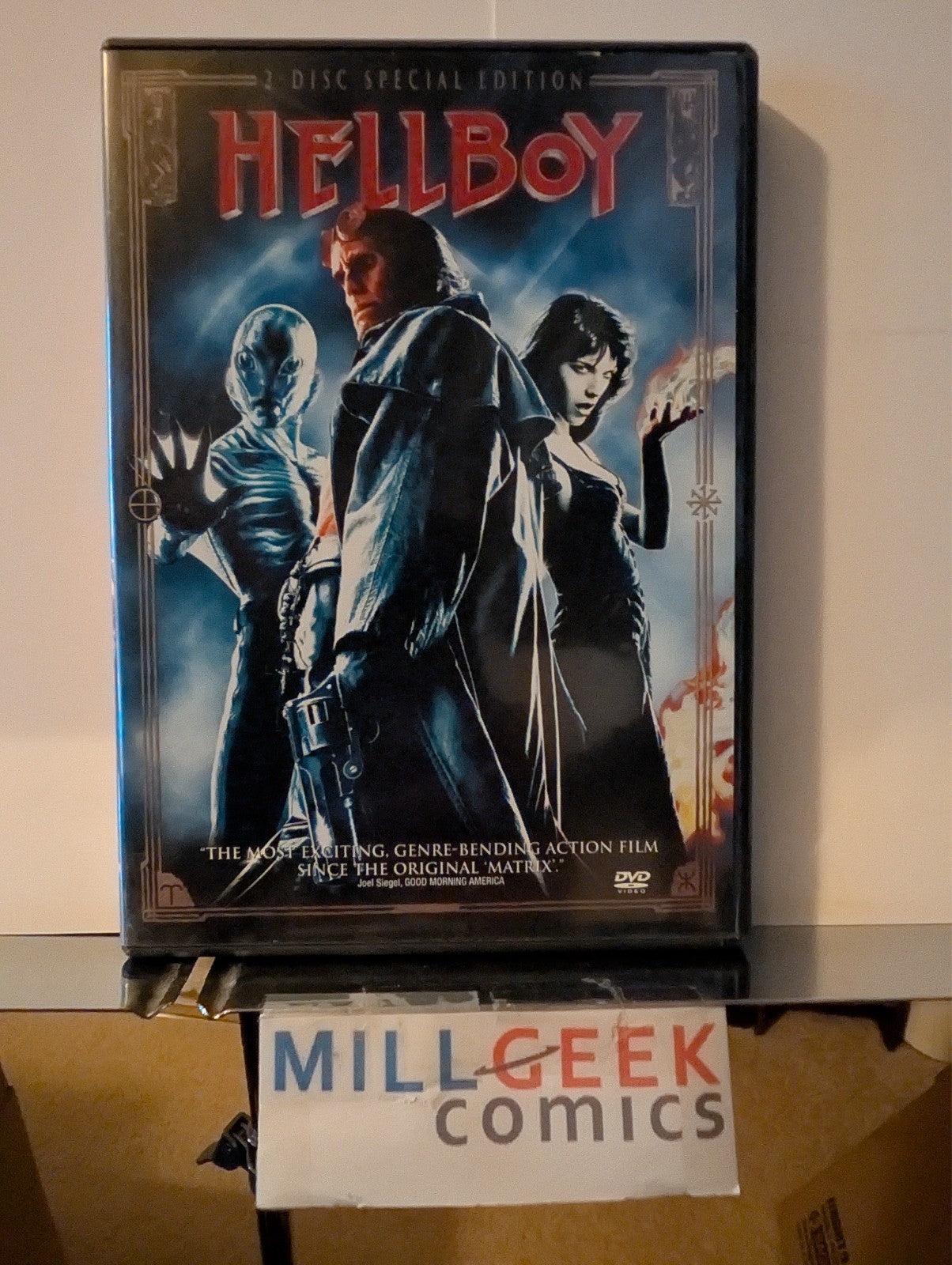 Hellboy / Hellboy II: The Golden Army / Hellboy Animated (DVD) Like New -JD