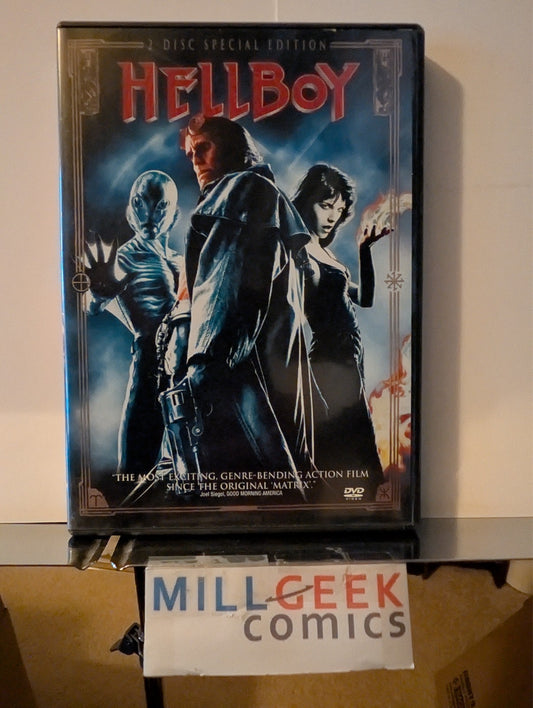 Hellboy / Hellboy II: The Golden Army / Hellboy Animated (DVD) Like New -JD