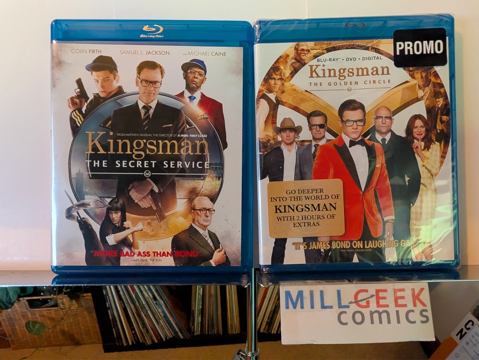Kingsman: The Secret Service / Kingsman: The Golden Circle, (Blu-ray) -JD