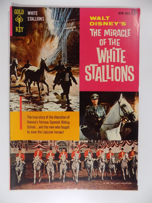 The Miracle o/t White Stallions 1963 Gold Key Comic Very Fine