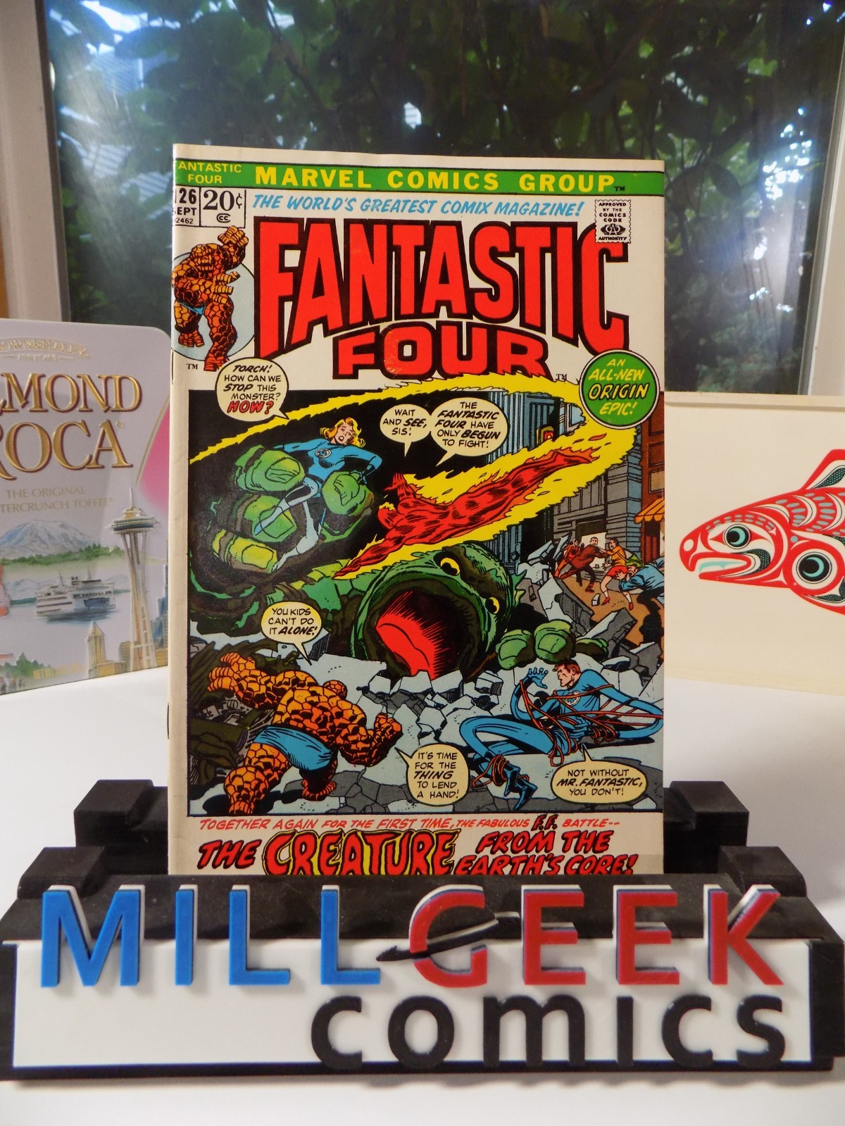Fantastic Four #126 Marvel Comic September 1972 Very Fine+