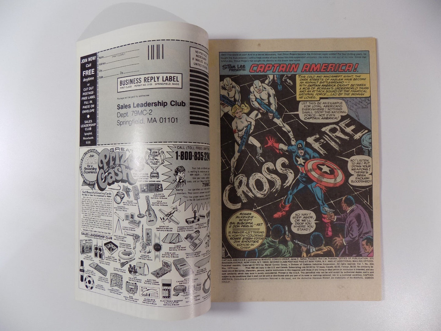 Captain America #233 Marvel Comic May 1979 Near Mint-