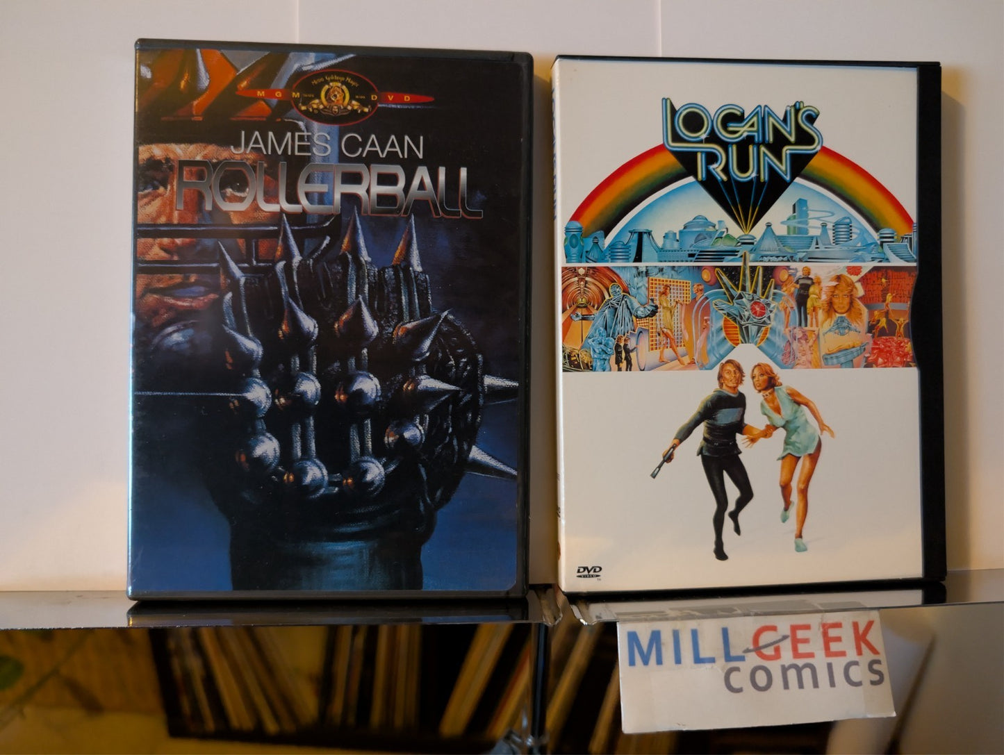 Rollerball / Logan's Run, 2 Movie Set (DVD) Like New -JD