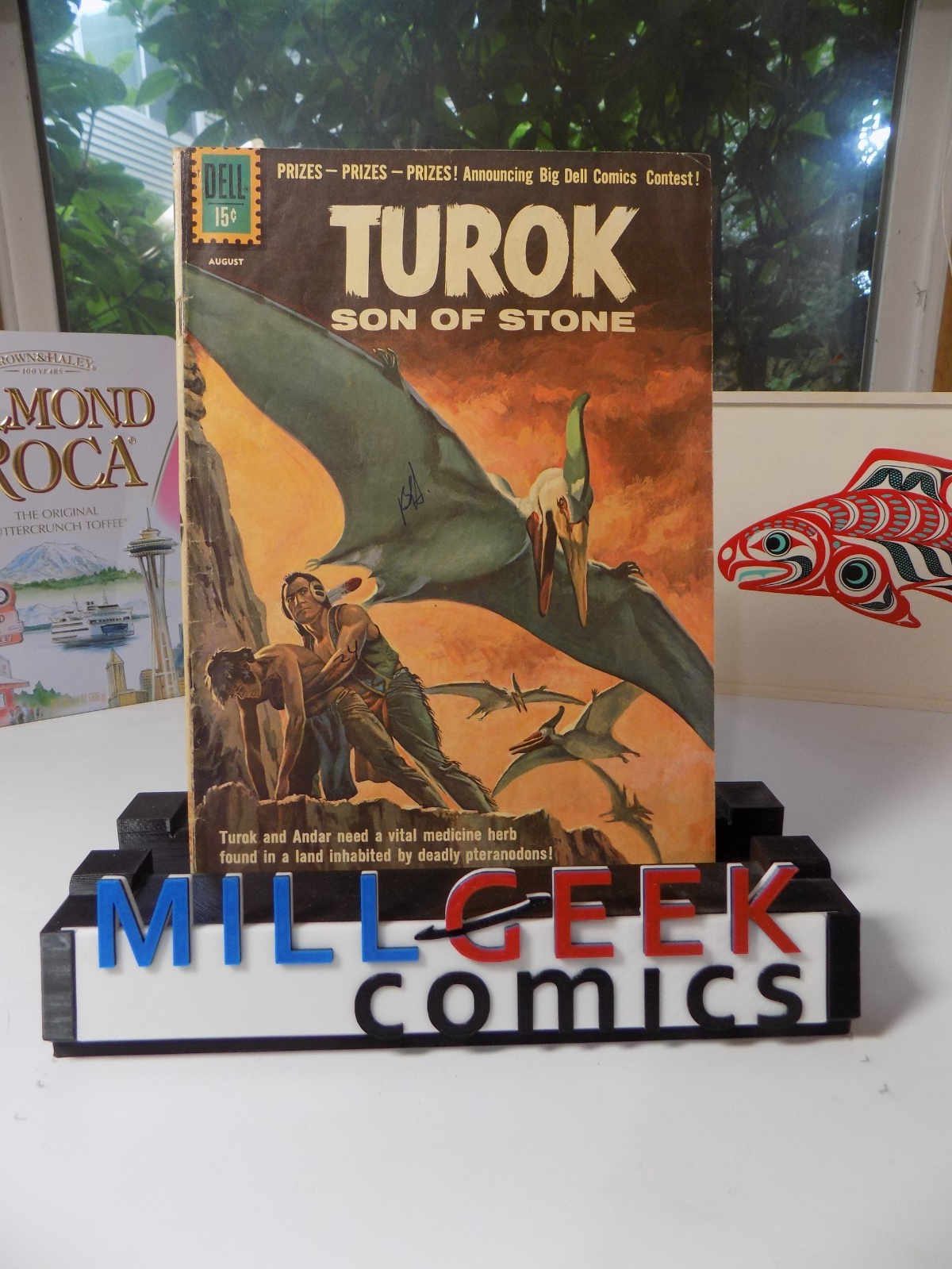Turok Son of Stone #24 Dell Comic August 1961 Fine-