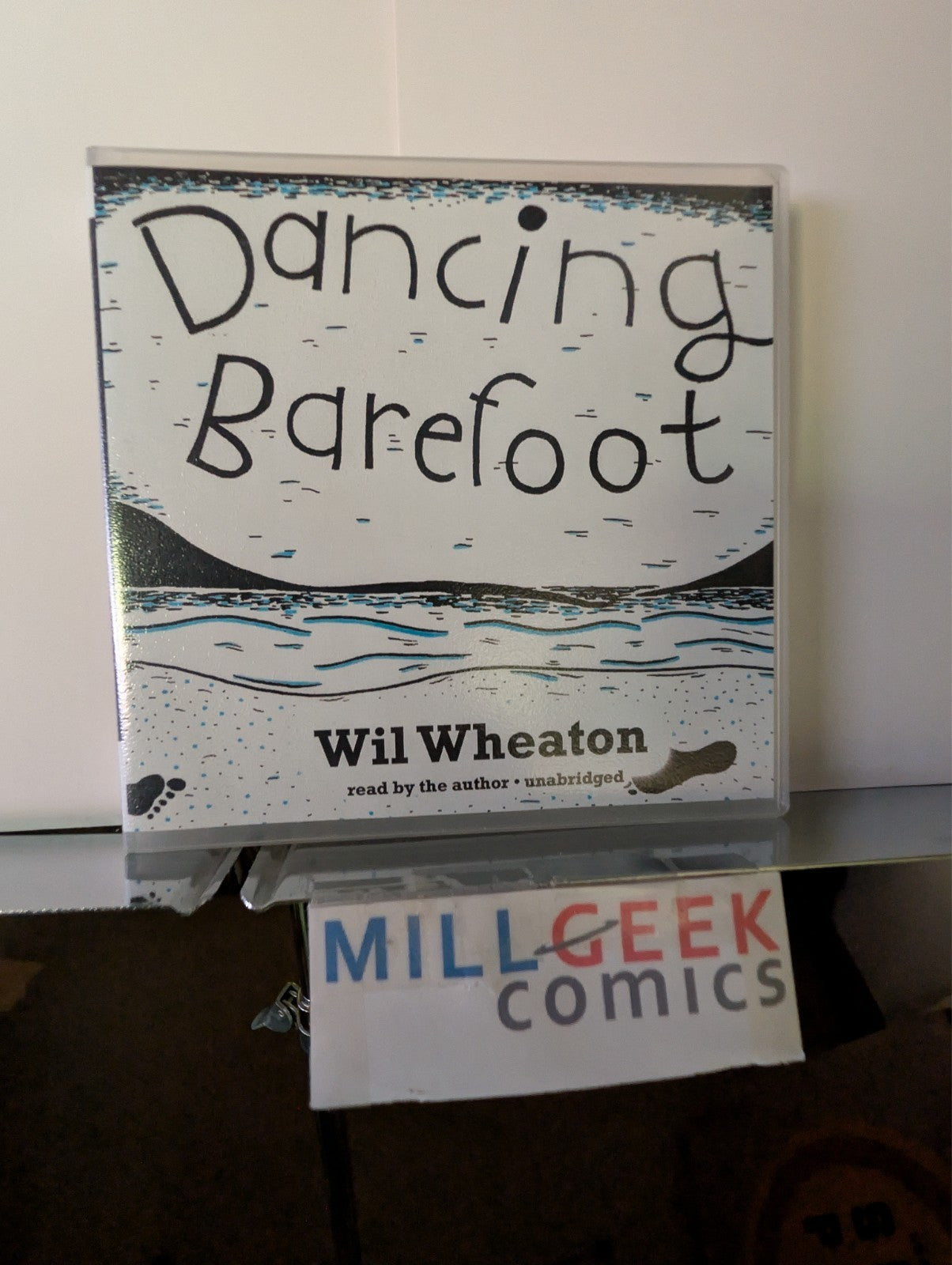 Dancing Barefoot, Wil Wheaton, Read by the Author, Unabridged, 2 CDs -JD