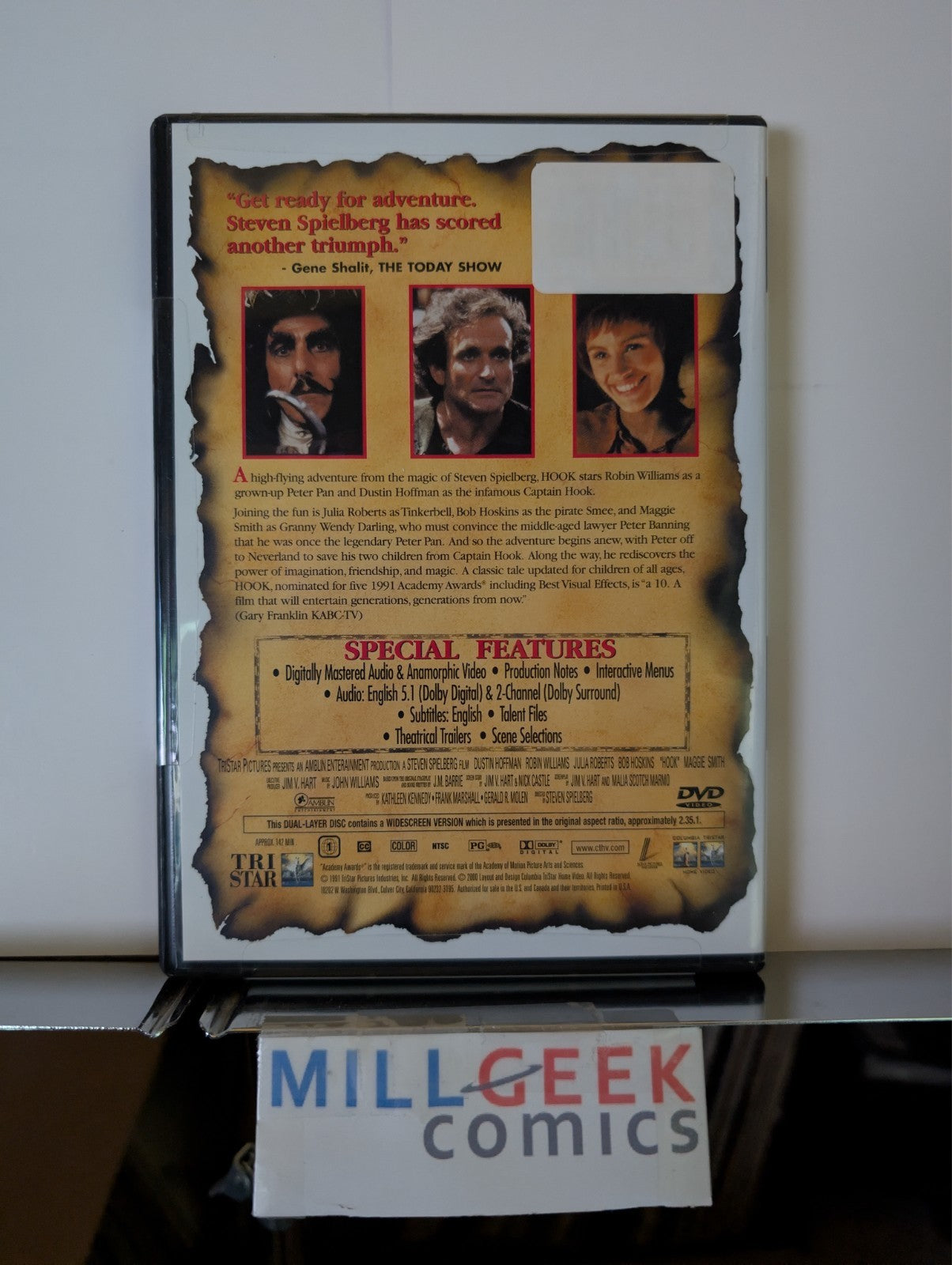 Hook / Spawn 2, 2 Movie Set (DVD) Like New -JD