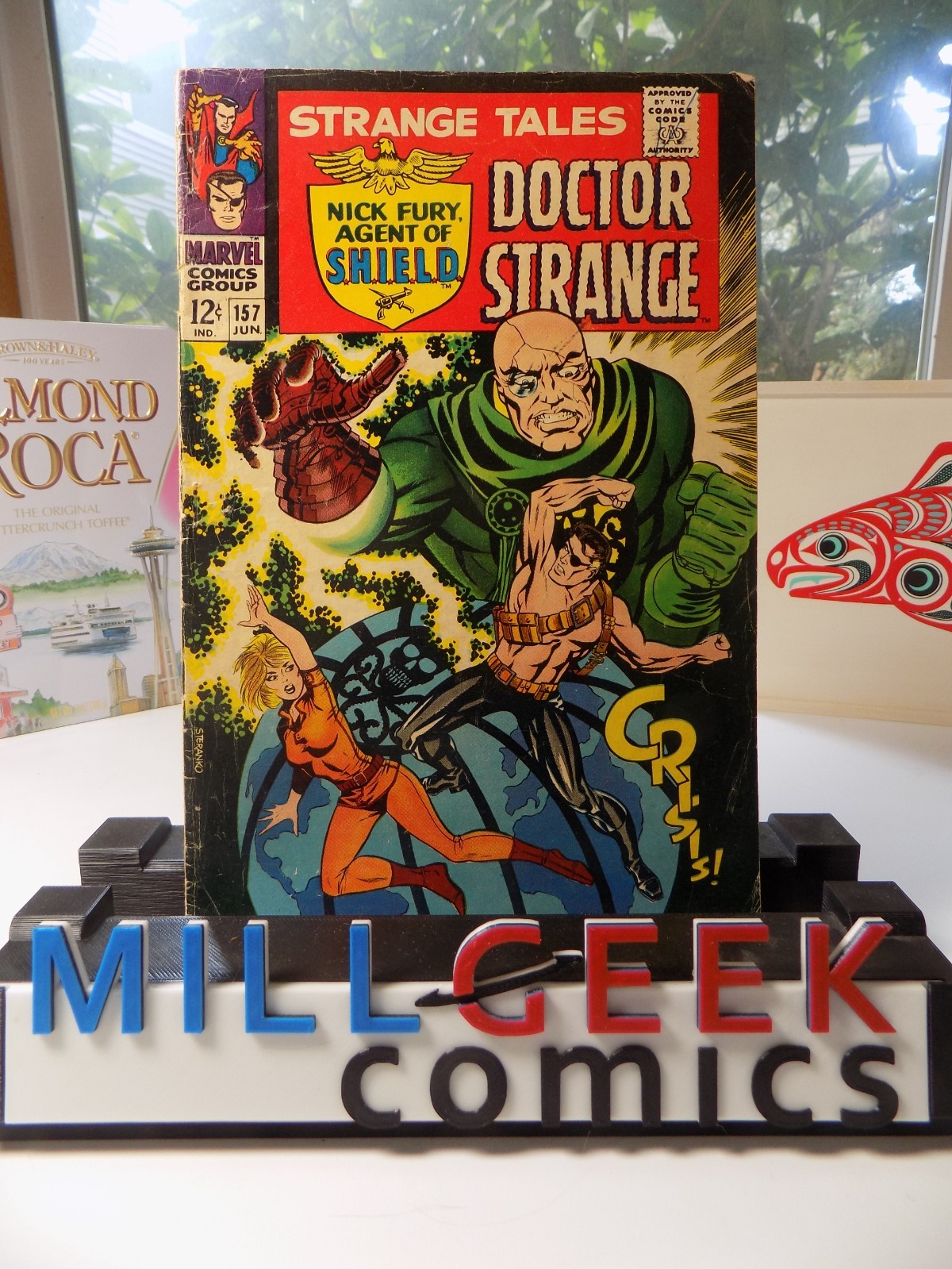 Strange Tales #157 Marvel Comic June 1967 Very Good/Fine