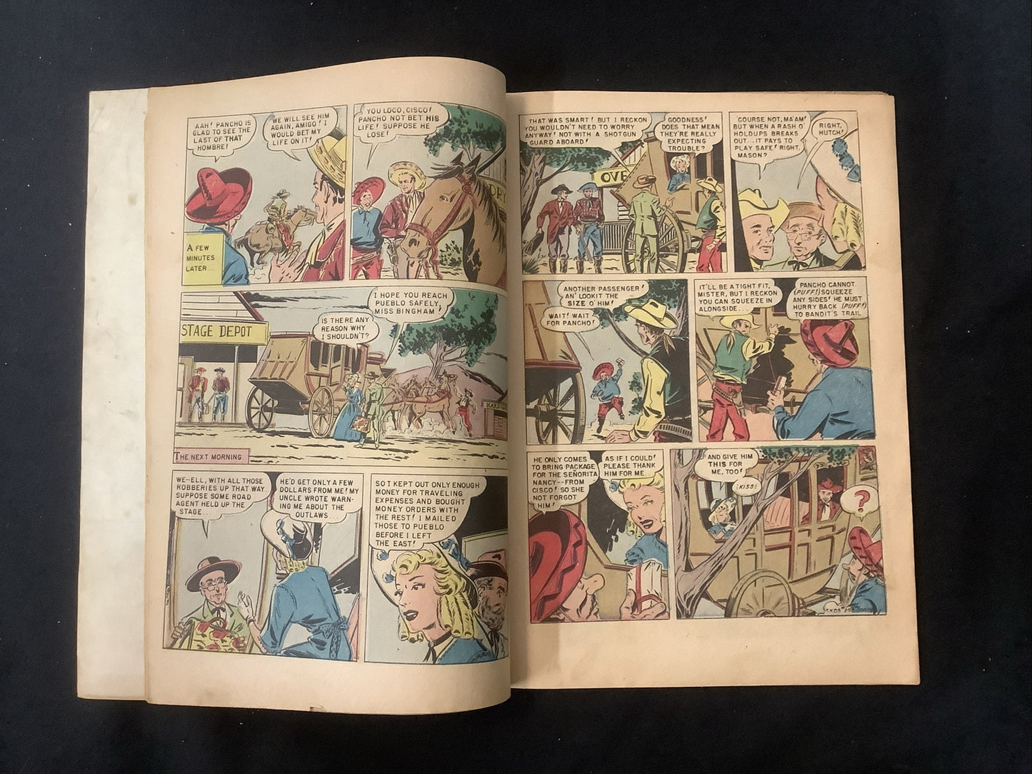 Cisco Kid Comics #292 (1950) VG (4.0) CANADIAN EDITION, 1/4” Spine Roll