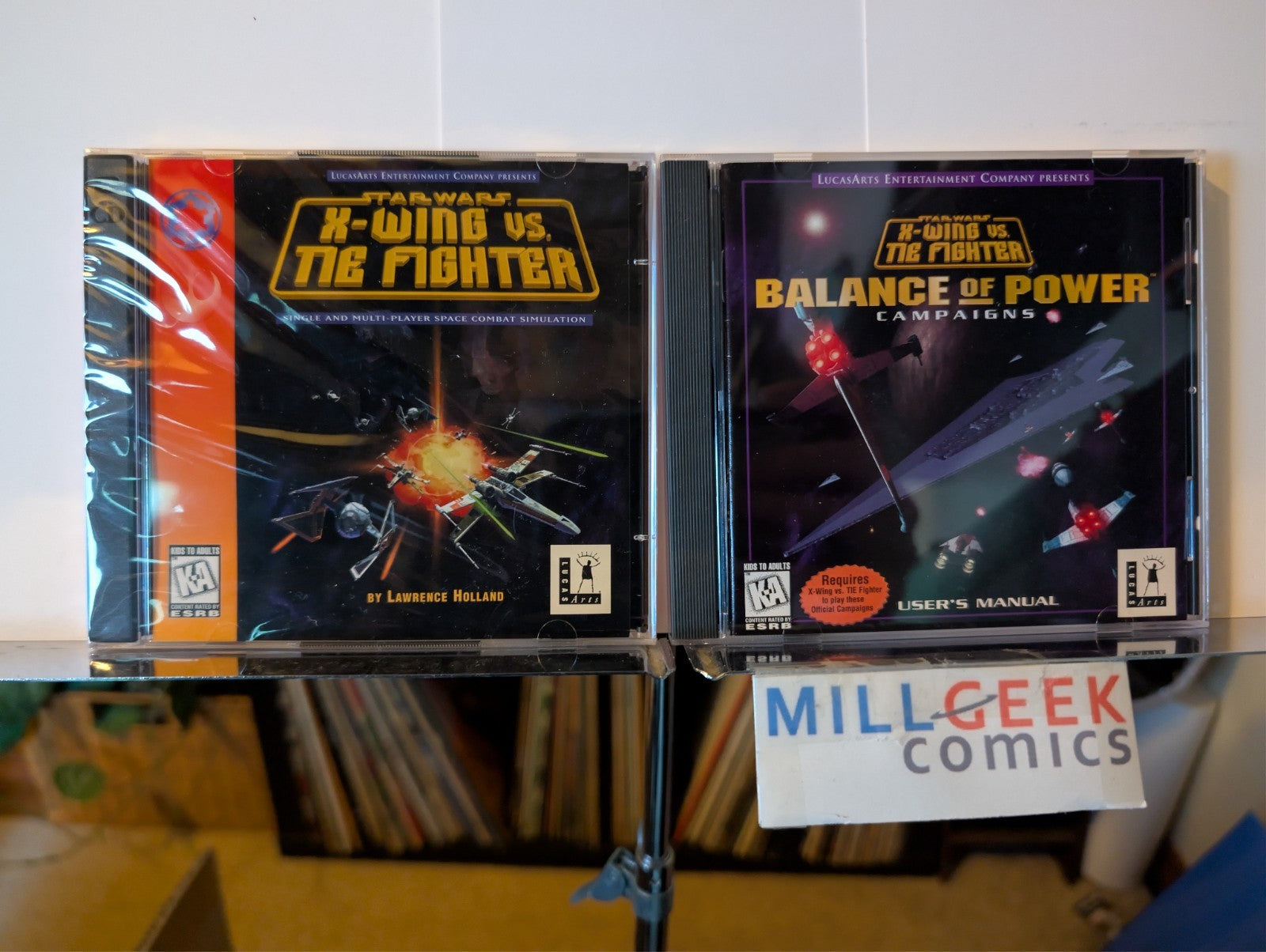 Star Wars X-Wing vs. Tie Fighter, Big Box Complete, PC CD-ROM -JD