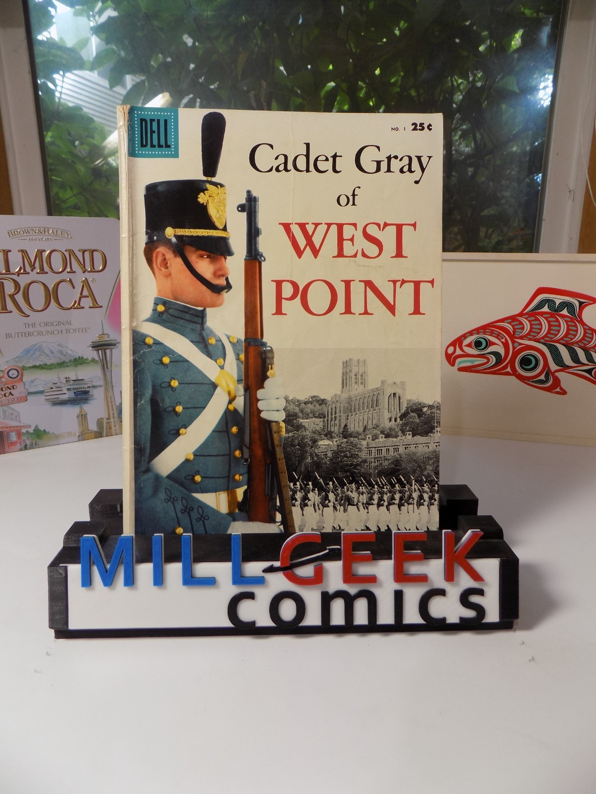Cadet Gray of West Point #1 Dell Comic 1958 Fine-