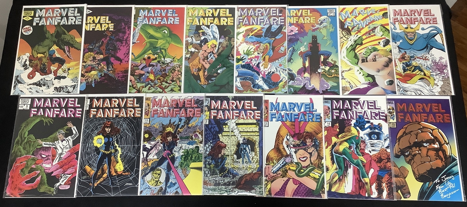 MARVEL FANFARE #1-60 Complete Comic Series, Marvel, 1st App Iron Maiden, Chiodo