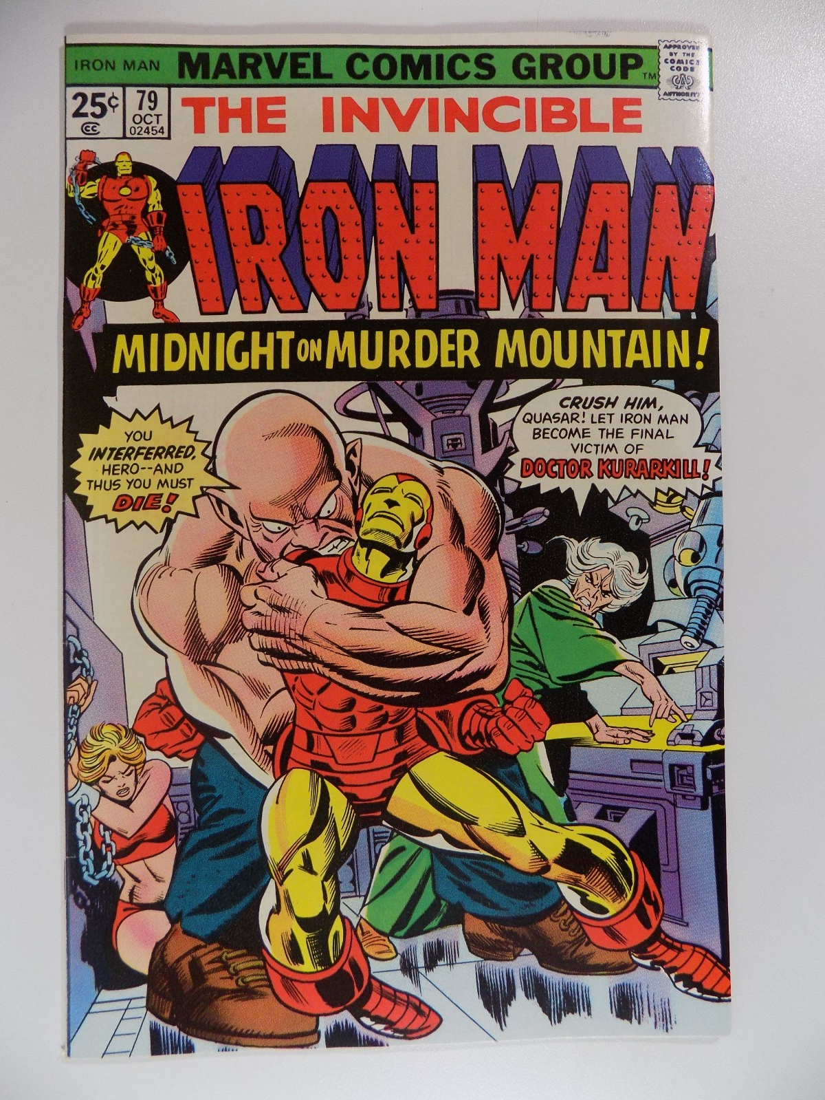 Iron Man #79 Marvel Comic October 1975 Near Mint-