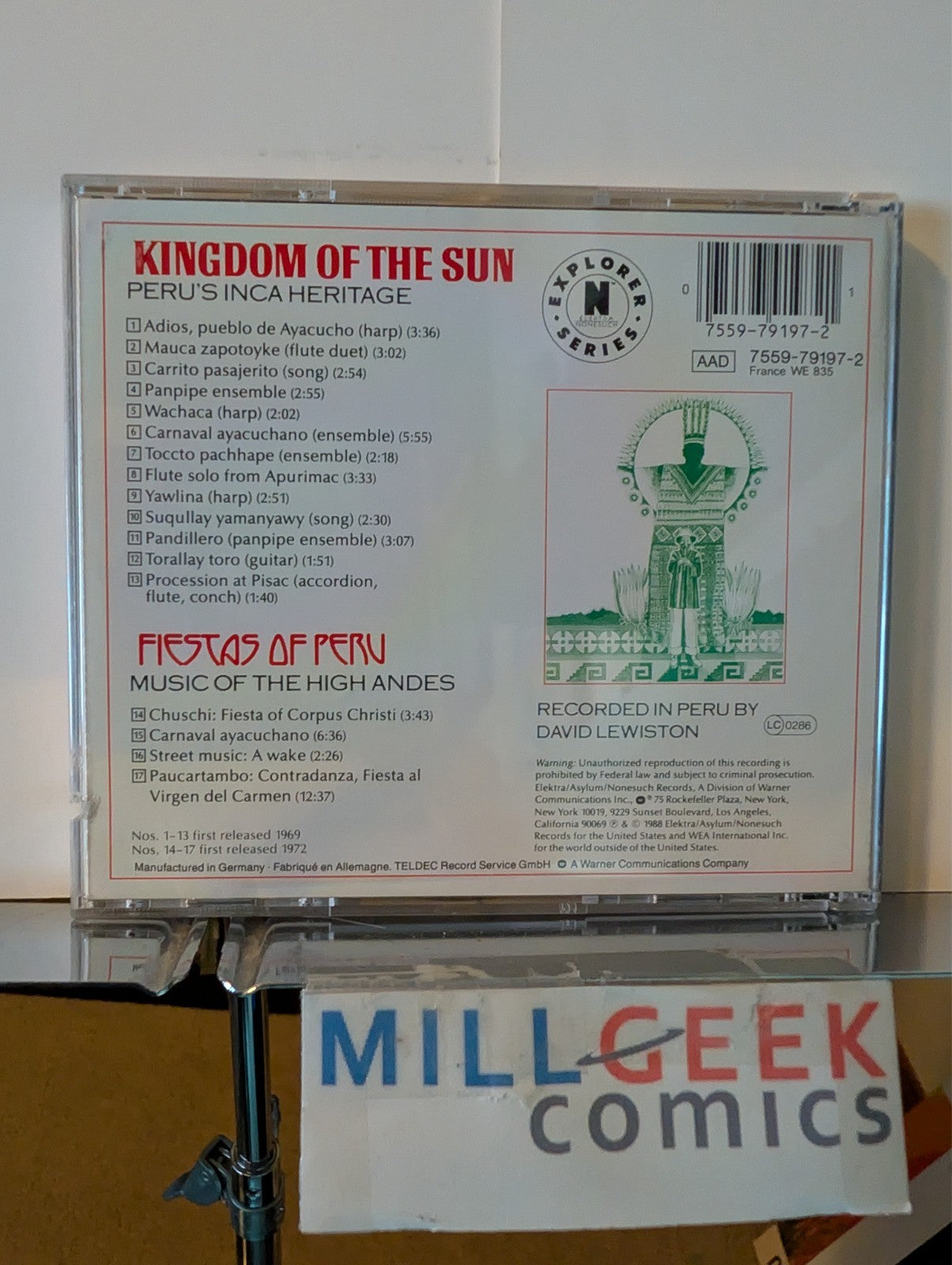 World Folk Music 2 CD Lot (Best of Kodo, Kingdom of the Sun) -JD