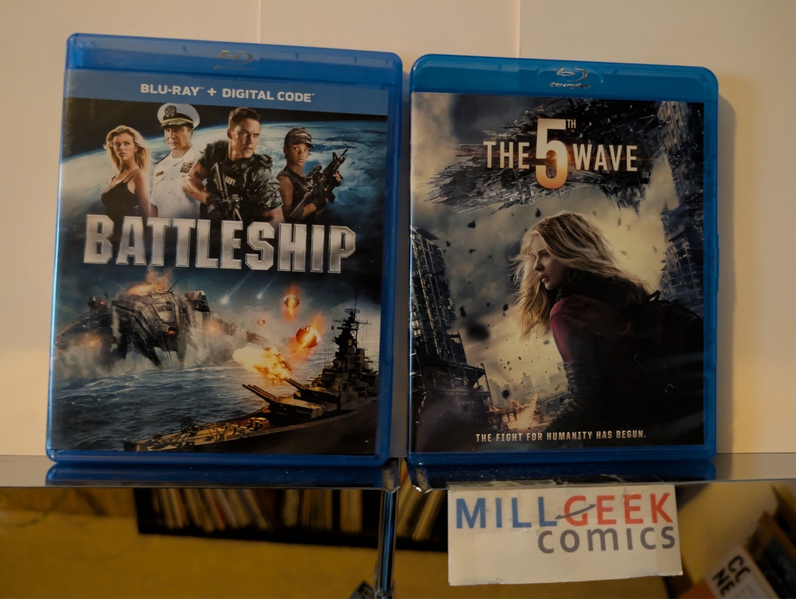 Battleship / The 5th Wave, 2 Action Movie Collection (Blu-ray) -JD