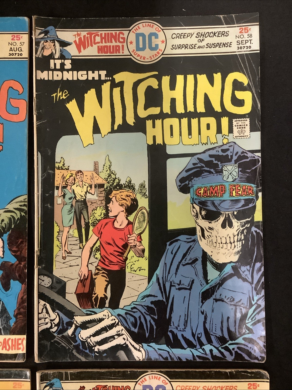 The Witching Hour #57-60 Comic Lot, DC Comics, Reader Copies, Nick Cardy