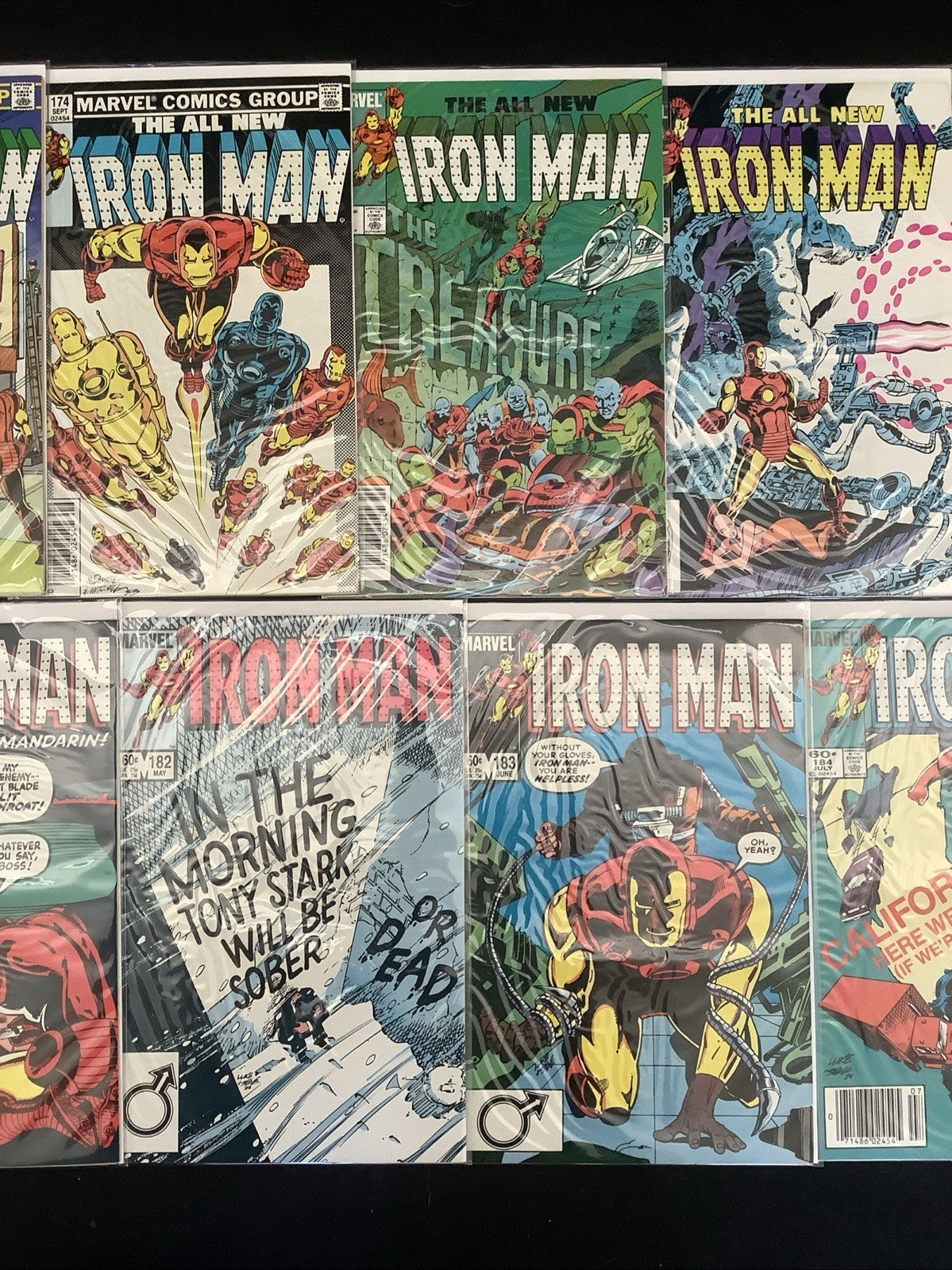Iron Man #157-186 Comic Lot, Marvel, 1st App Rhodey As Iron Man, Obadiah Stane