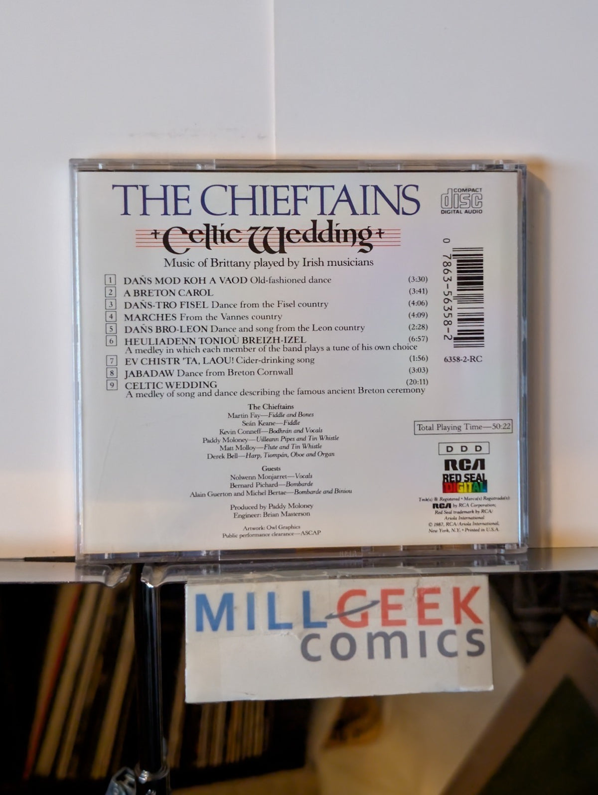 The Chieftains - Celtic Wedding (CD 1987) Like New -JD