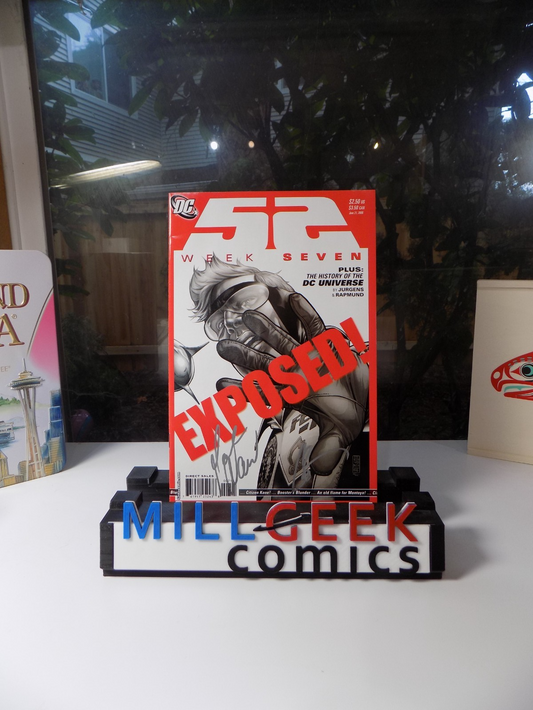 52 Week Seven DC Comic 1st Kate Kane 2006 Signed Waid & Rucka VF/NM