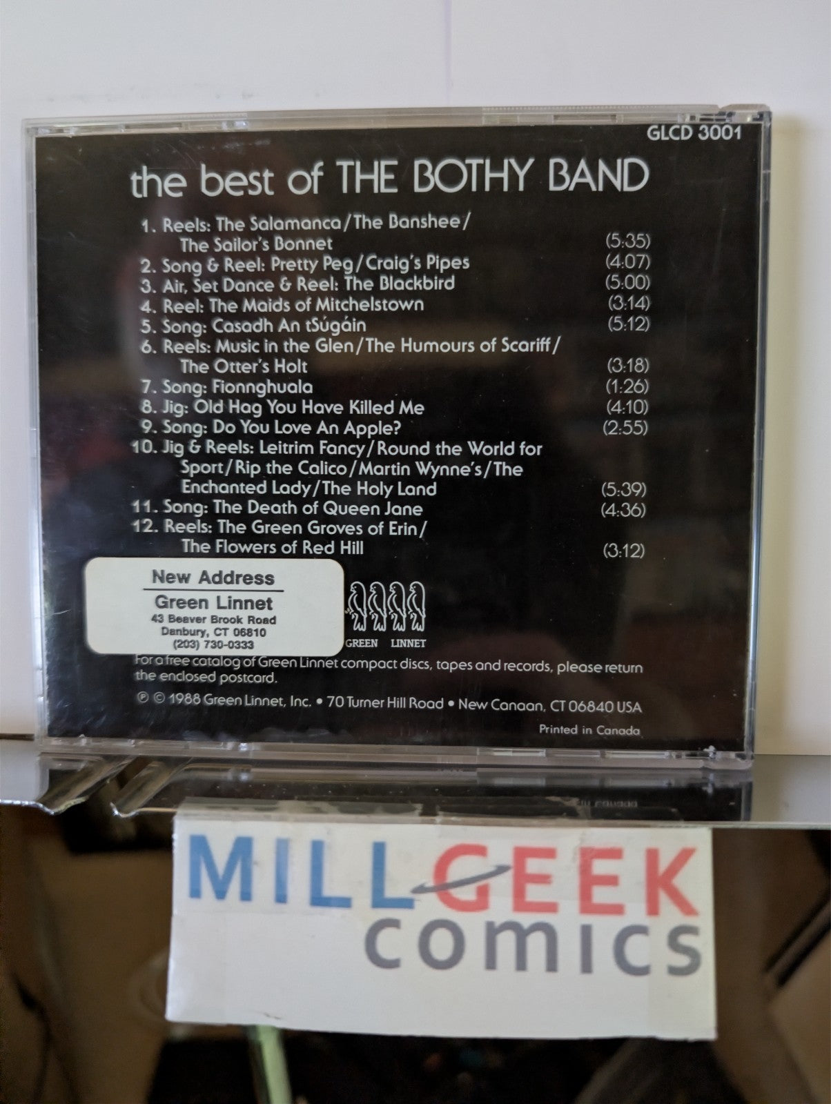 Celtic Folk Music 3 CD Lot (Bothy Band, Chieftains, Green Linnet Hits) -JD