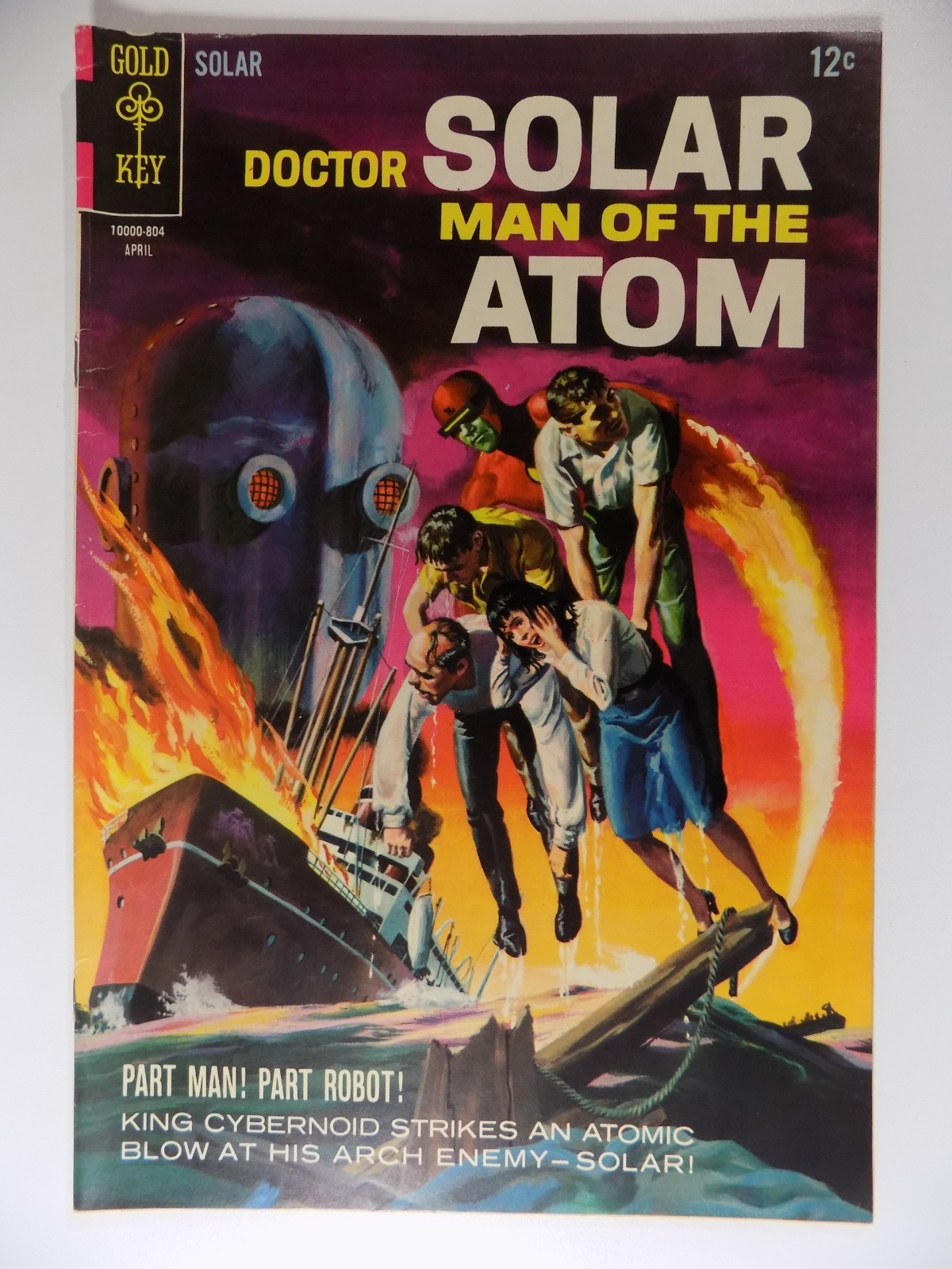 Doctor Solar #23 Gold Key Comic April 1968 Very Fine-