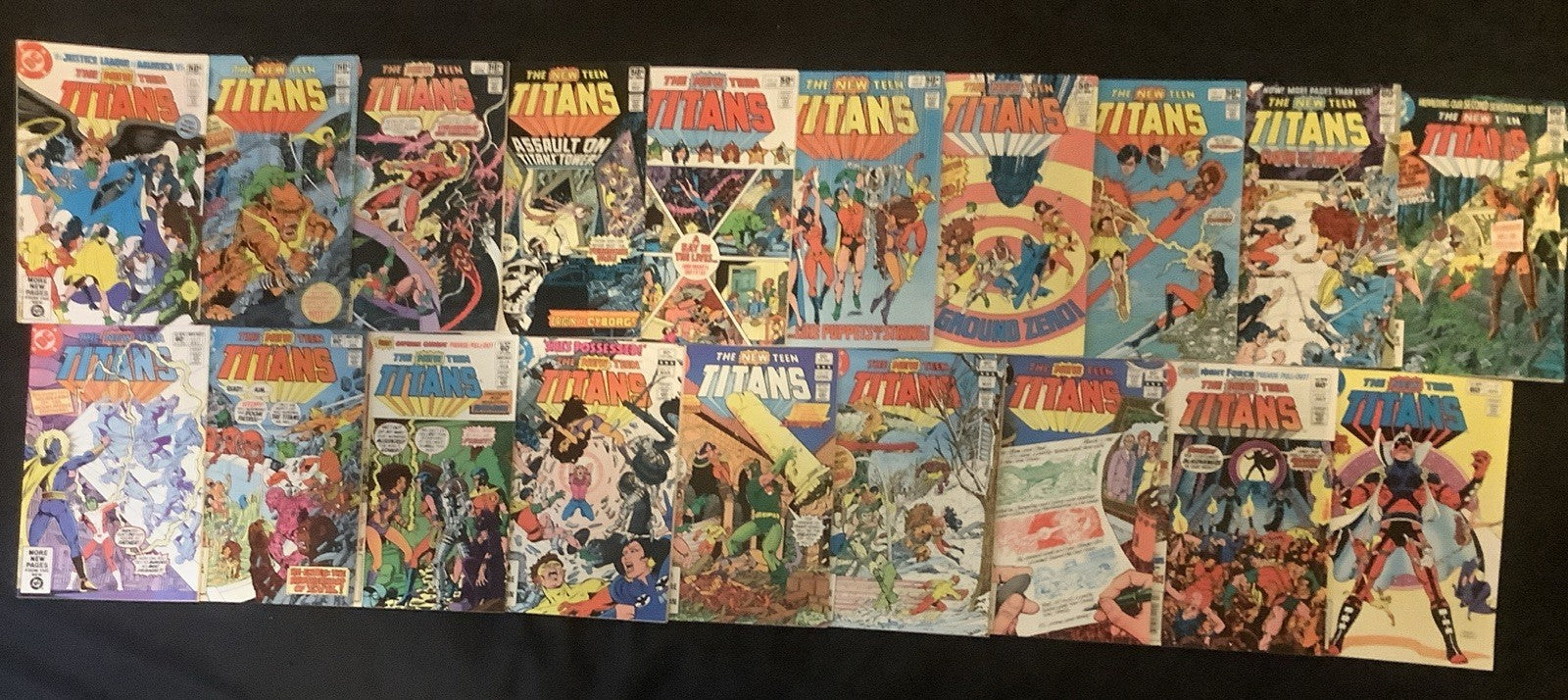 New Teen Titans #4-58 + Annuals #1-3 (MISSING #44) Comic Lot, Wolfman/Perez, DC