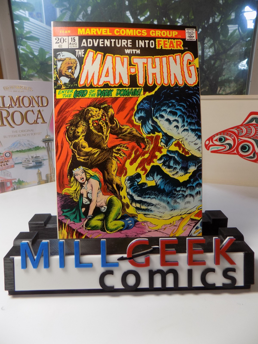 Adventure Into Fear #15 Man-Thing Marvel Comic August 1973 Very Fine/Near Mint