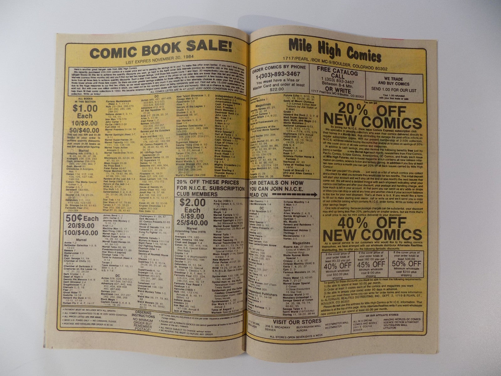 Amazing Spider-Man #256 Marvel Comic Near Mint- September 1984